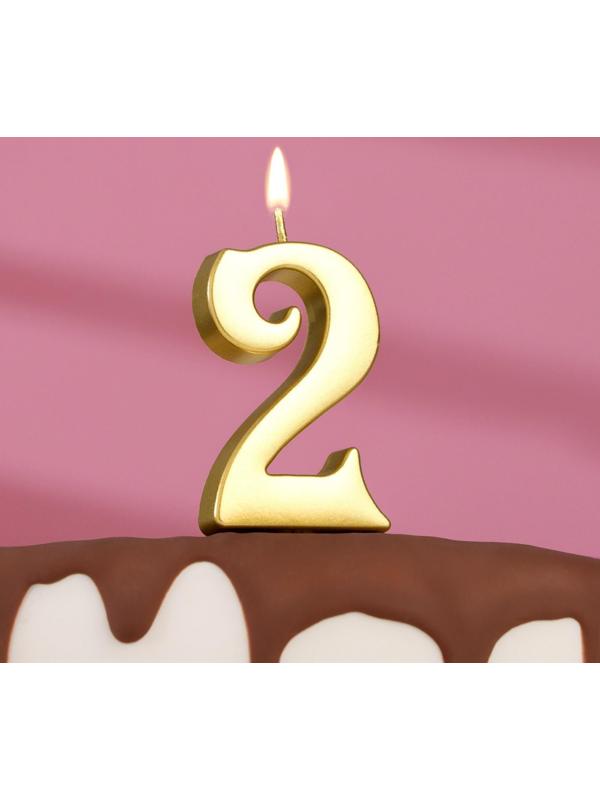 Свеча в торт цифра 