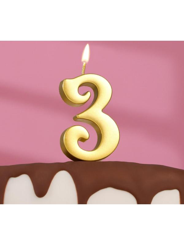 Свеча в торт цифра 