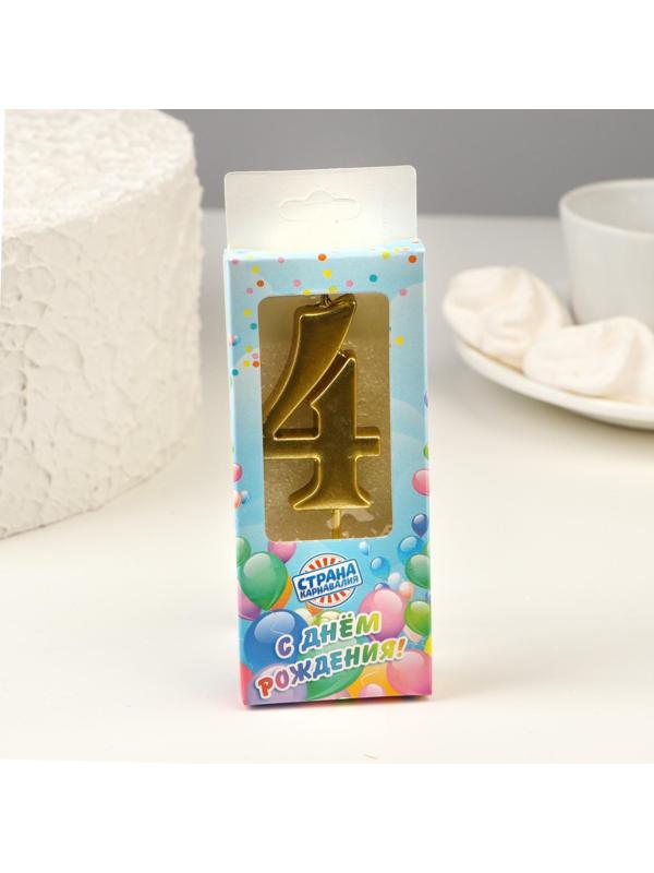 Свеча в торт цифра 