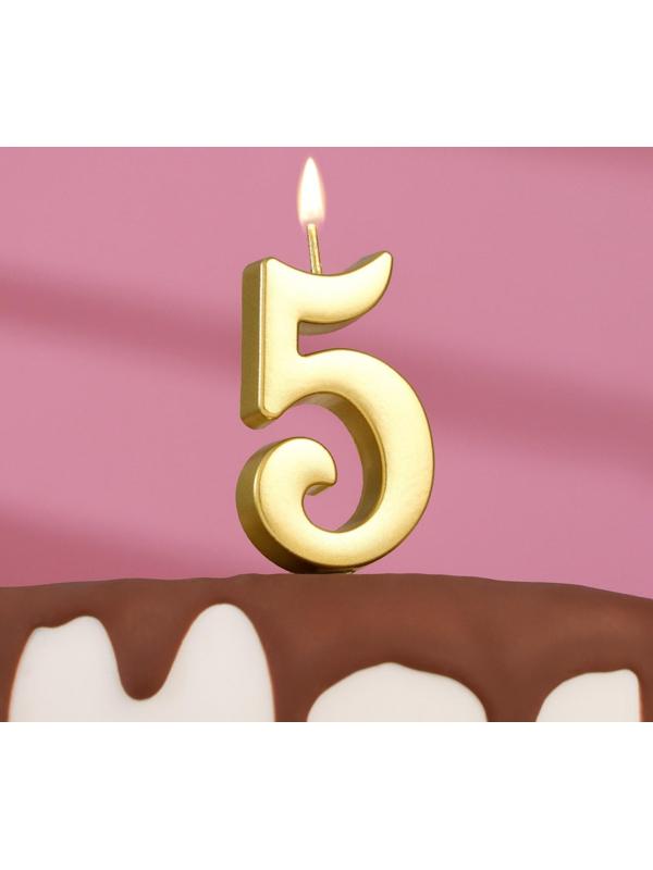 Свеча в торт цифра 