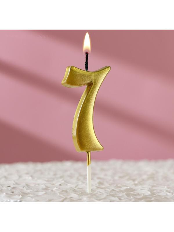 Свеча в торт цифра 