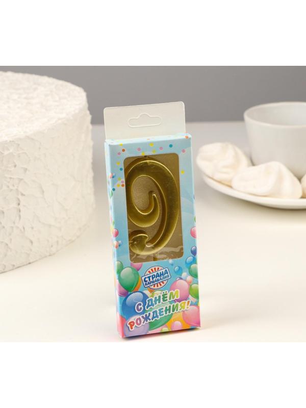 Свеча в торт цифра 