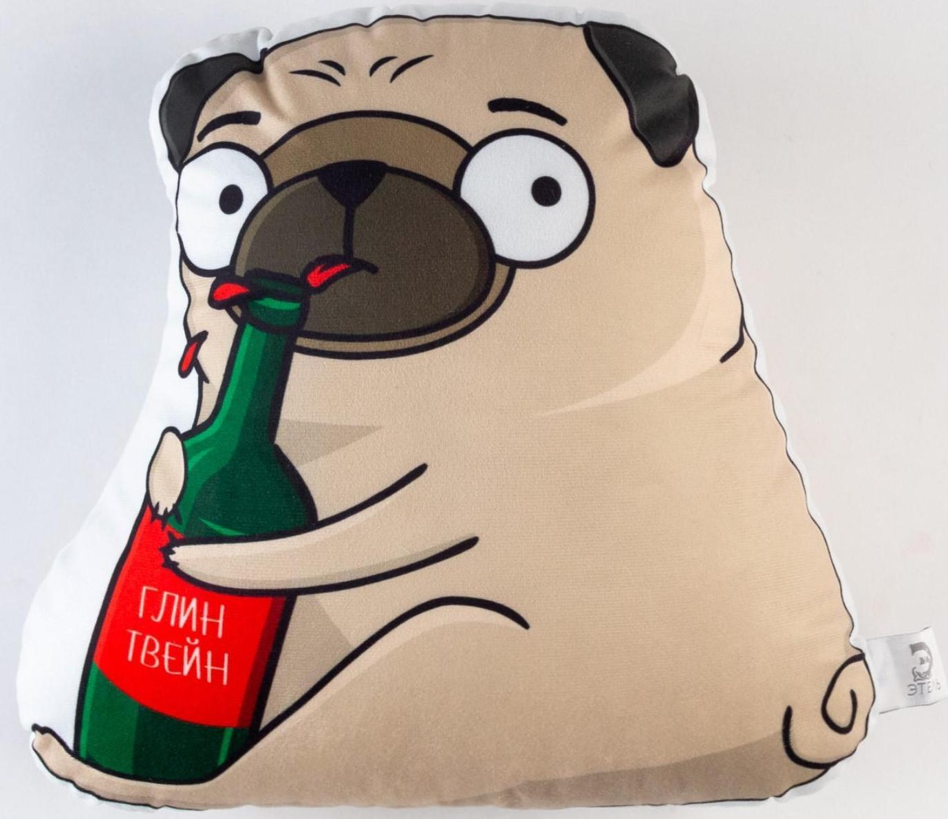 Подушка декоративная Этель «Глинтвейн» 40х40 см, велюр, 100% п/э