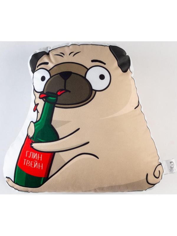 Подушка декоративная Этель «Глинтвейн» 40х40 см, велюр, 100% п/э