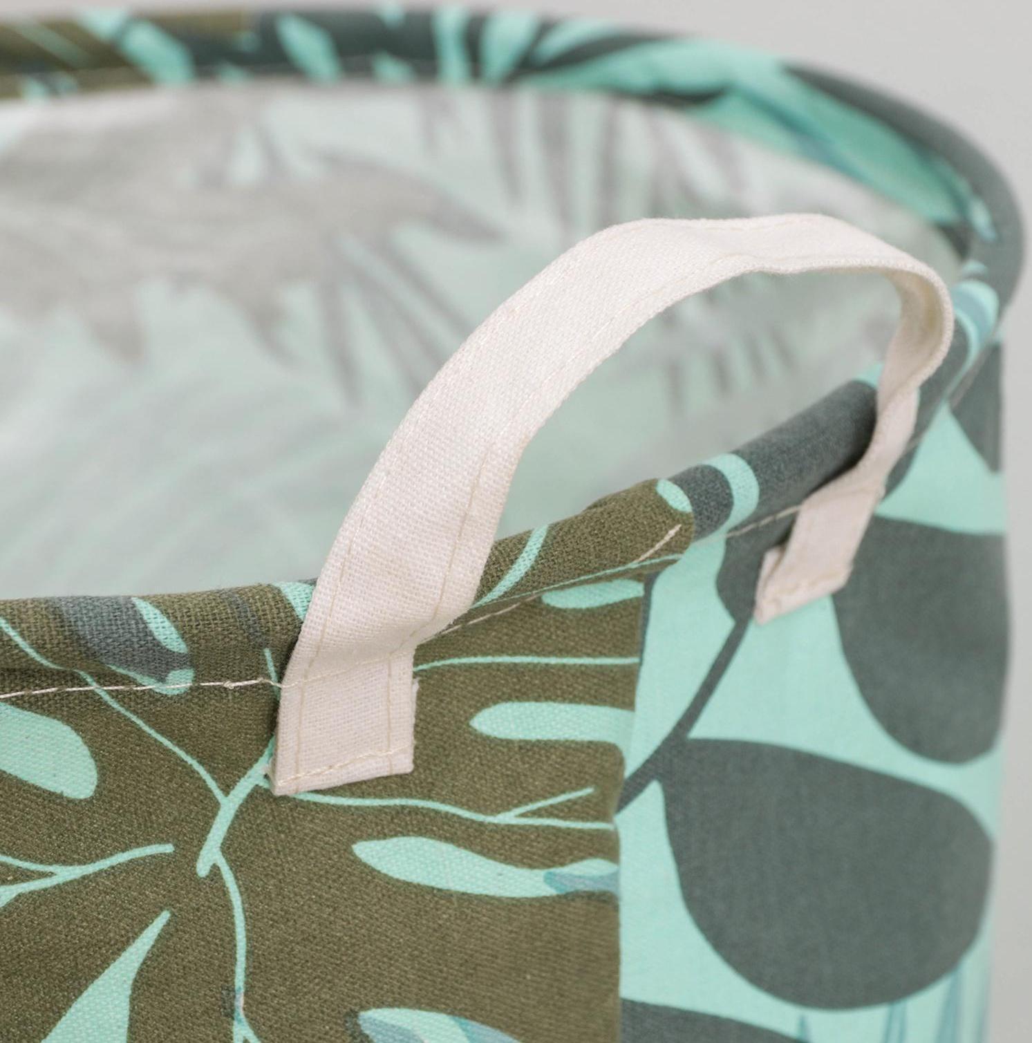 Корзина бельевая текстильная «Джунгли», 35×45 см