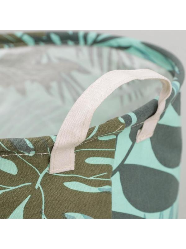 Корзина бельевая текстильная «Джунгли», 35×45 см