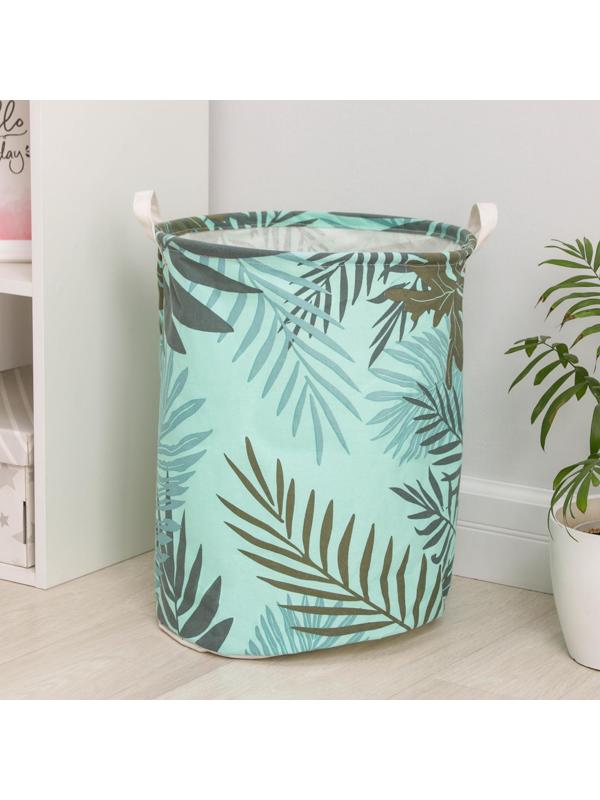 Корзина бельевая текстильная «Джунгли», 35×45 см