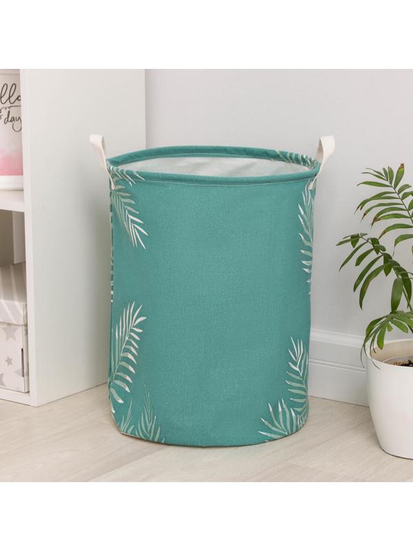 Корзина бельевая текстильная «Джунгли», 35×45 см