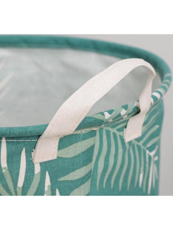 Корзина бельевая текстильная «Джунгли», 35×45 см