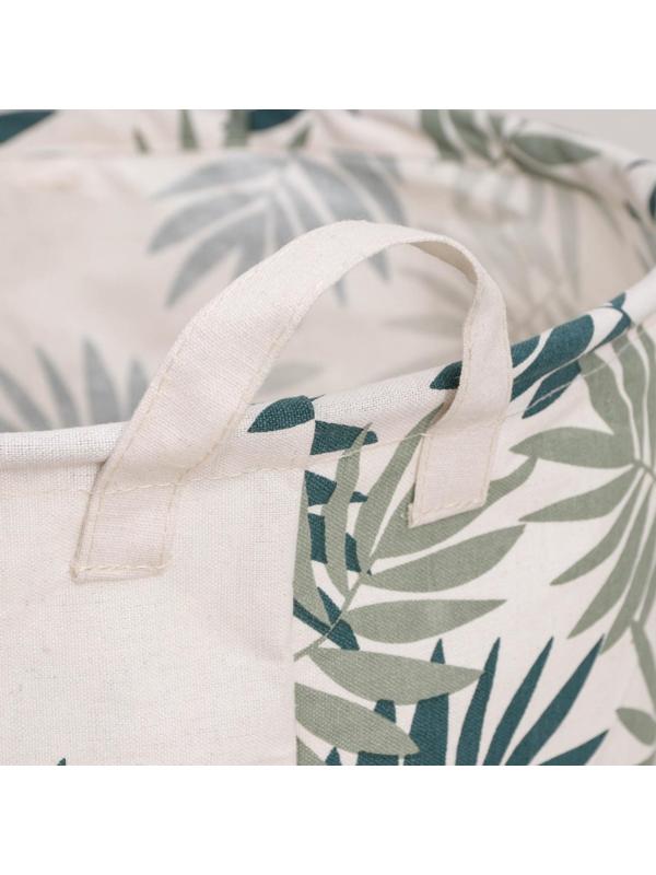 Корзина бельевая текстильная «Джунгли», 35×45 см