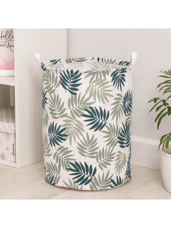 Корзина бельевая текстильная «Джунгли», 35×45 см