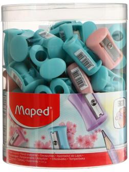 Точилка Maped Vivo Pastel, 1 отверстие, пастельные цвета