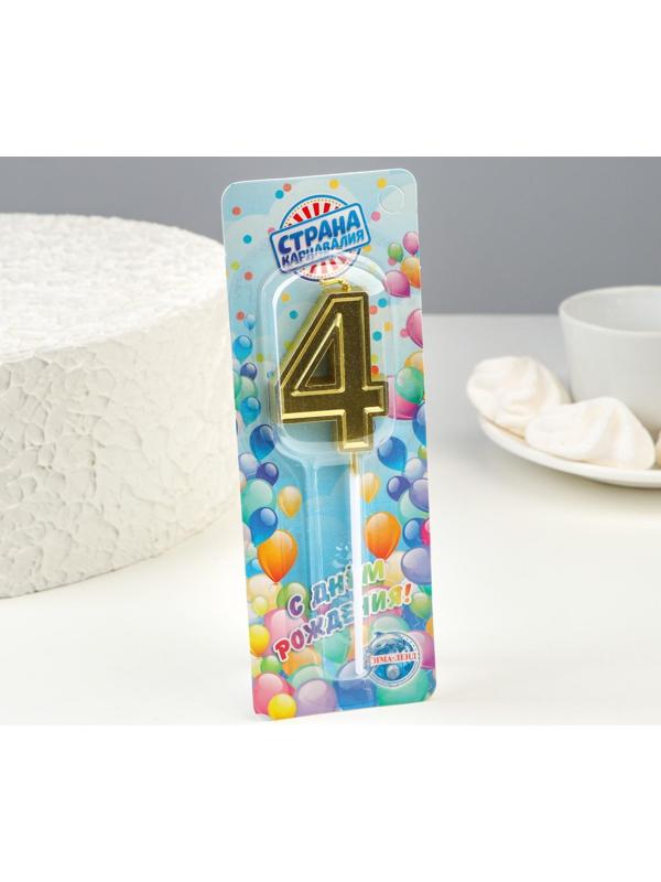 Свеча в торт цифра 