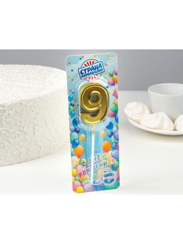 Свеча в торт цифра 