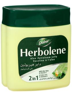 Вазелин для кожи Dabur Herbolene алоэ вера и витамин Е, увлажняющий, 115 мл