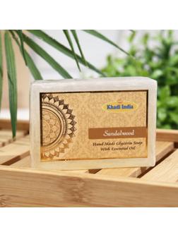 Мыло ручной работы Khadi сандал, 100 г