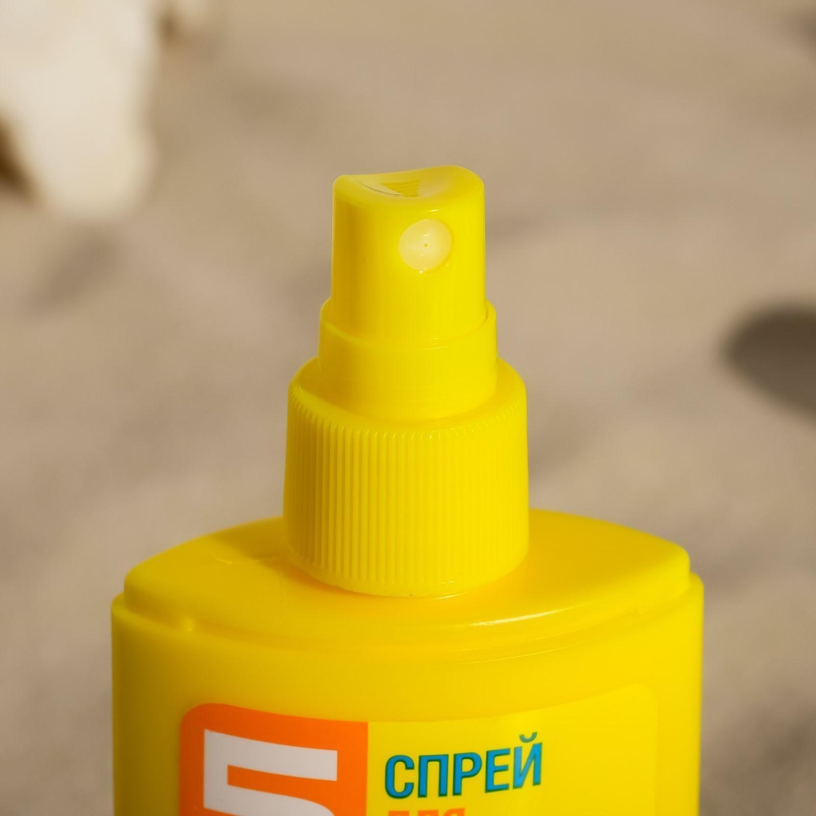 Спрей для загара «Пантенол», для всей семьи SPF-65+, 95 мл