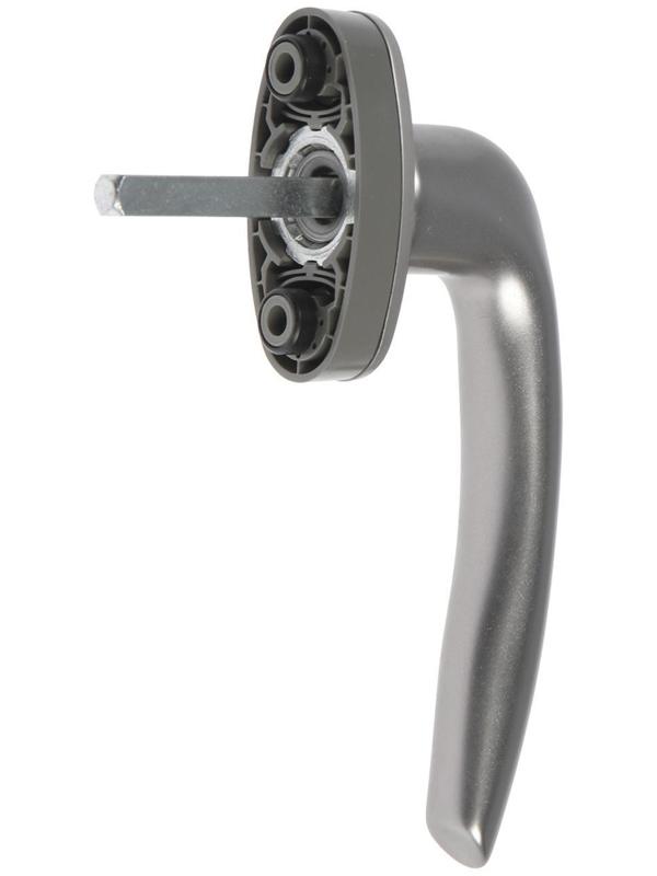 Ручка оконная Rhapsody фикс. 45°, штифт 43, цвет титан