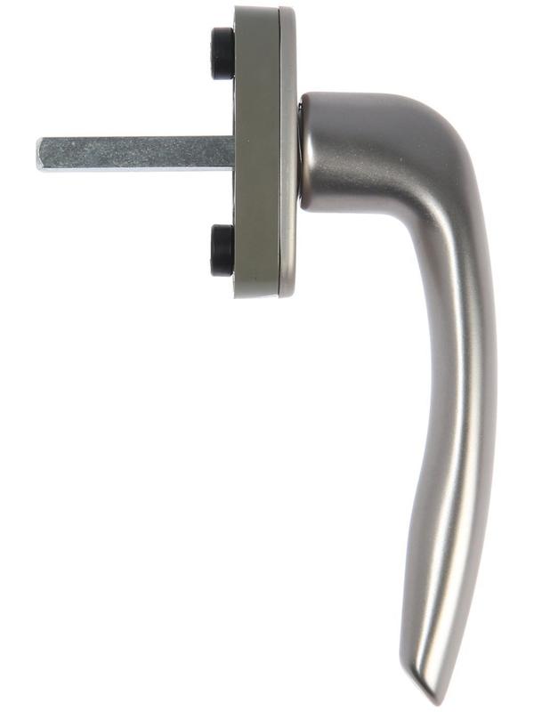 Ручка оконная Rhapsody фикс. 45°, штифт 43, цвет титан