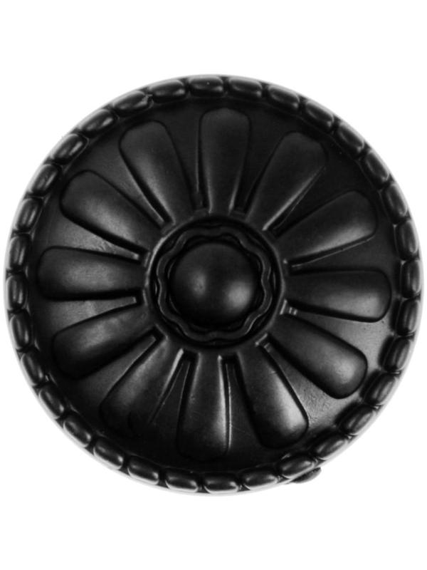 Ручка кнопка ТУНДРА РК205, цвет черный