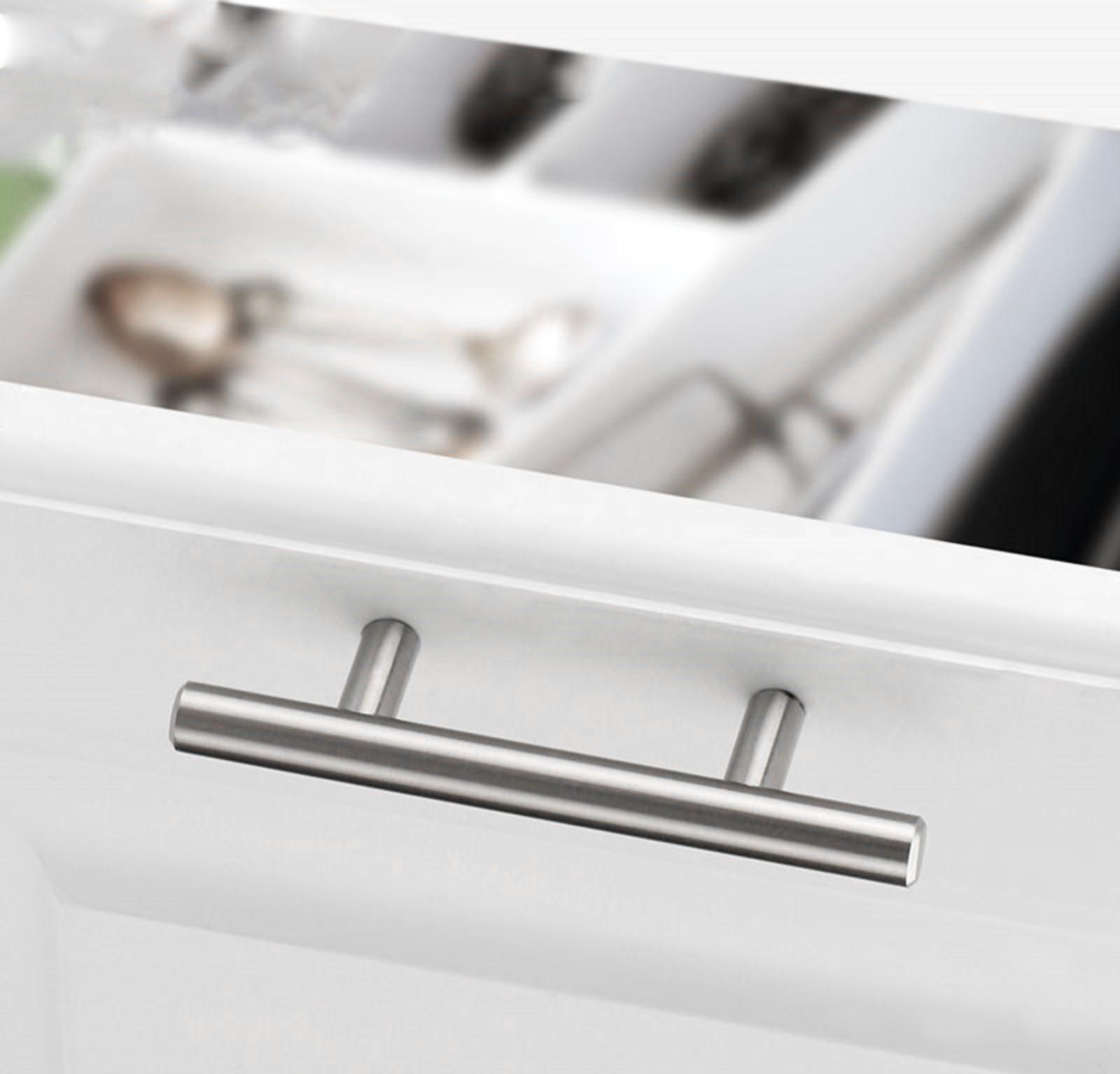 Ручка-рейлинг ТУНДРА, м/о 96 мм, цвет матовый хром