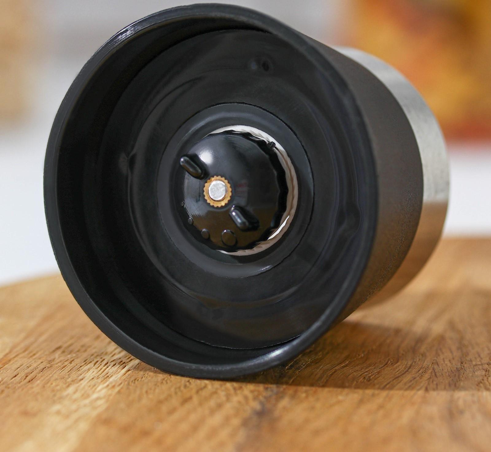 Мельница для специй «Модерн», 6,5×6,5×18,8 см, 200 мл, цвет чёрный