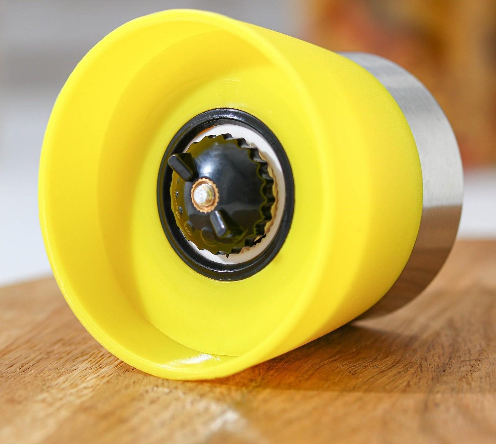 Мельница для специй «Модерн», 6,5×6,5×18,8 см, 200 мл, цвет жёлтый