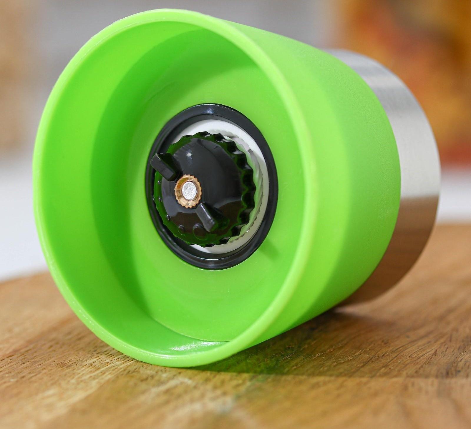 Мельница для специй «Модерн», 6,5×6,5×18,8 см, 200 мл, цвет зелёный