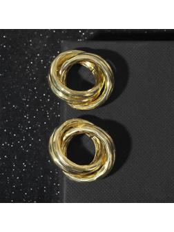 Серьги металл 