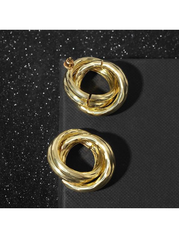 Серьги металл 