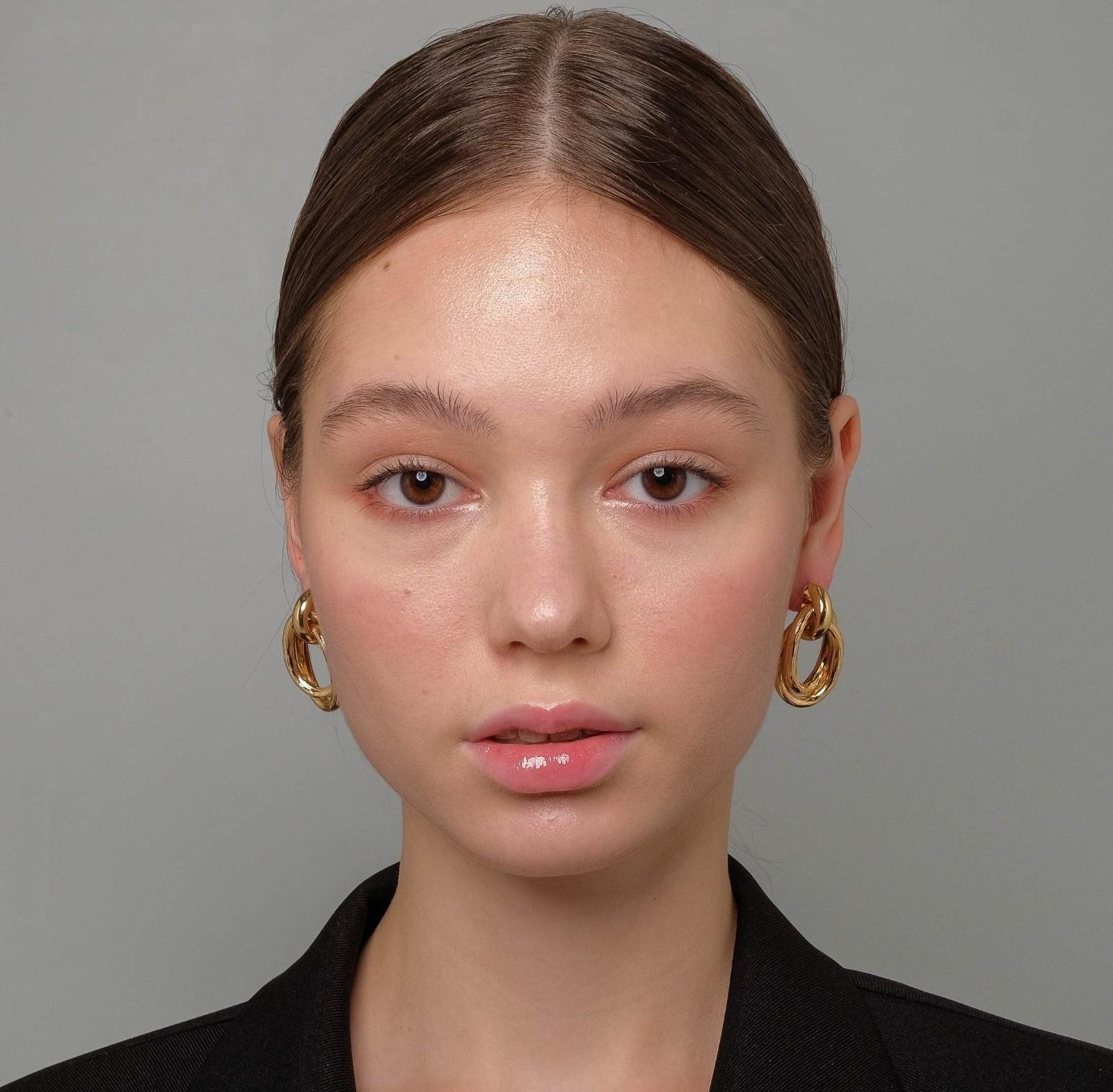 Серьги металл 