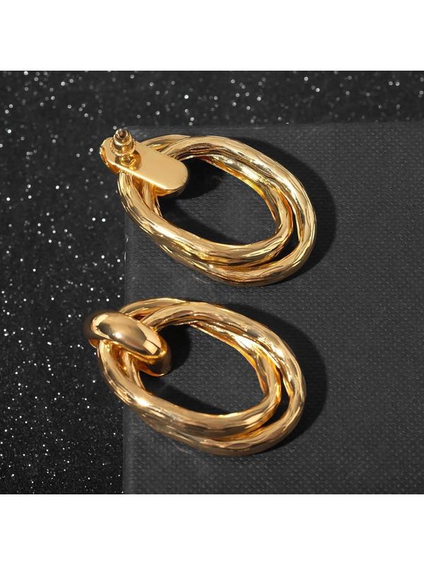 Серьги металл 