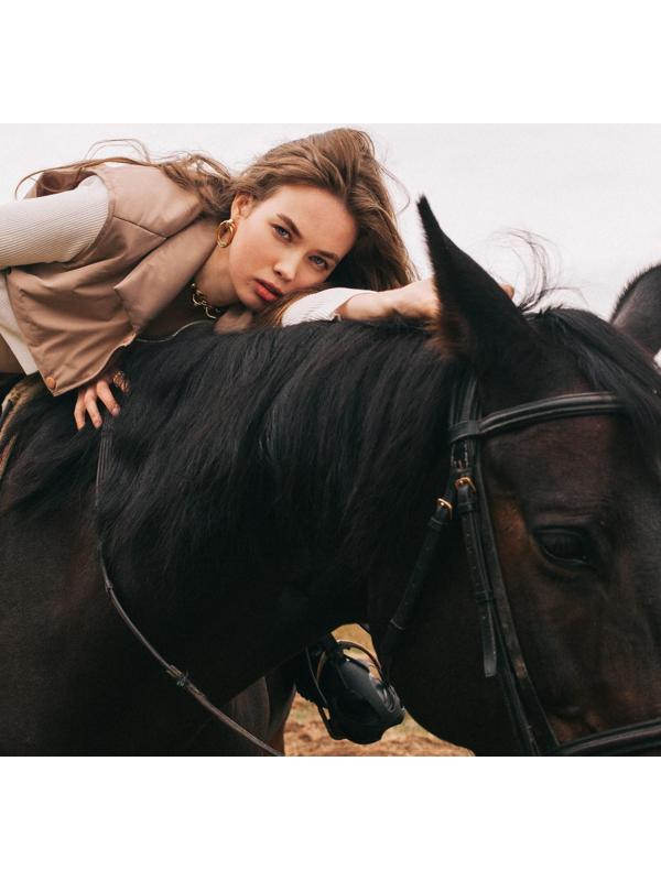 Серьги металл 