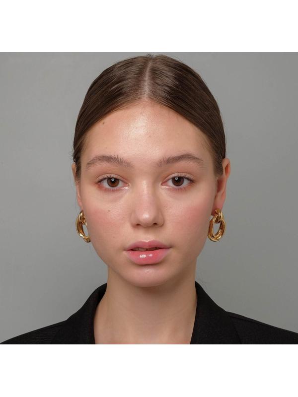 Серьги металл 