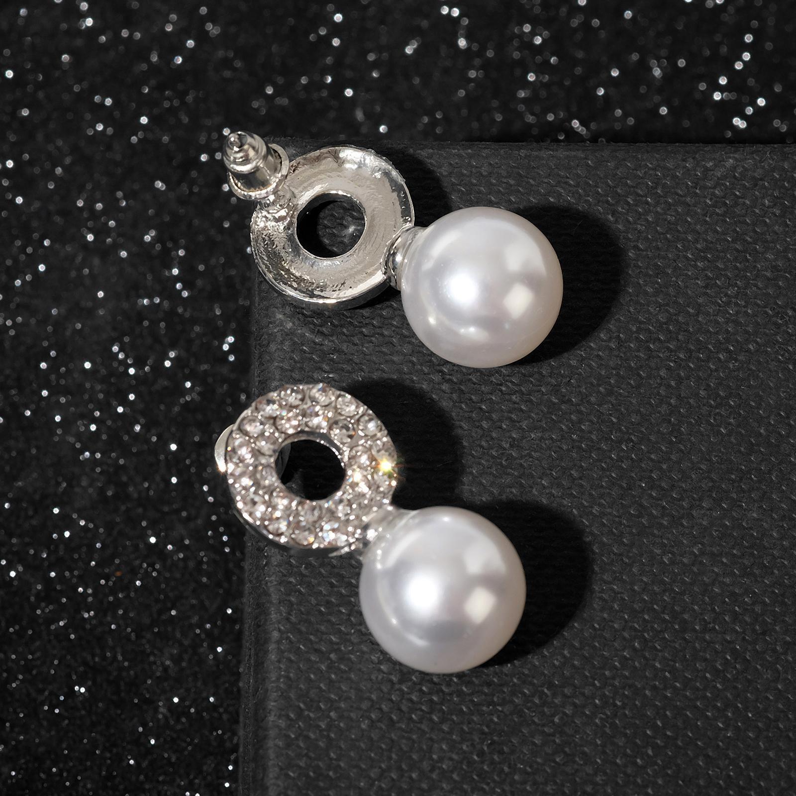 Серьги с жемчугом 