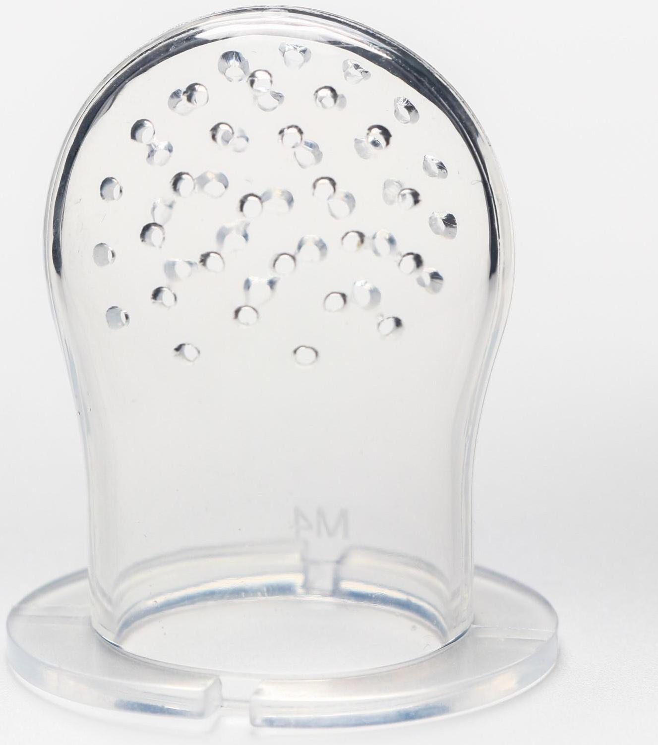 Ниблер для прикорма «Слоник», с силиконовой сеточкой, цвет голубой, р-р сеточки М