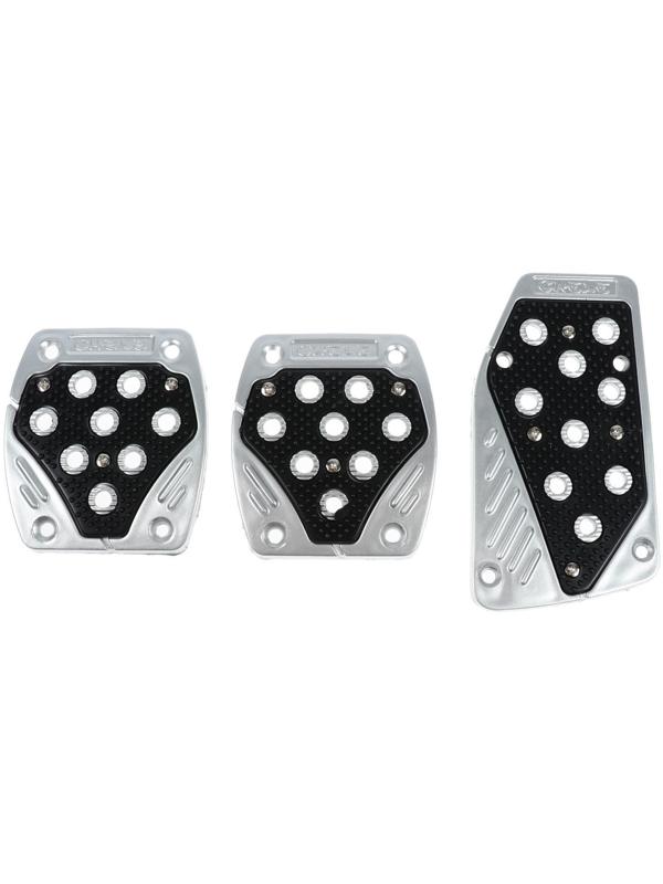 Накладки на педали Cartage, антискользящие, черный, набор 3 шт