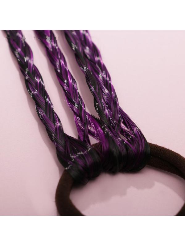 Цветные косички для волос «Ошеламляй», на резинке