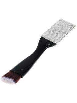 Щетка для чистки труднодоступных мест в салоне авто, 22 см, черный