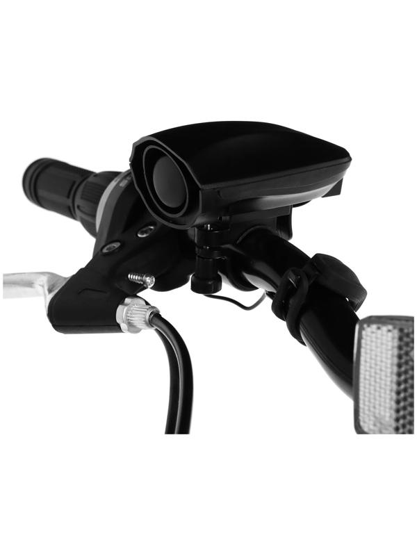 Звонок велосипедный JY-575J, 120 децибел, 2 вида звука, водонепроницаемый