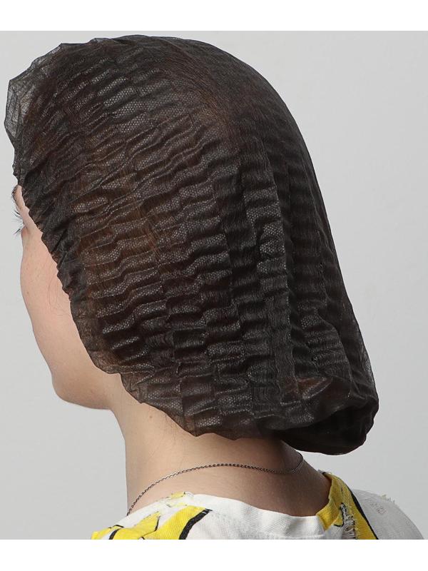 Шапочка «Шарлотта» 12 г./м2, черная, 50 шт.