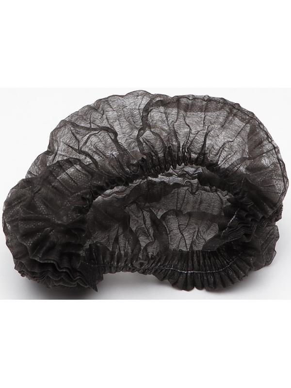 Шапочка «Шарлотта» 12 г./м2, черная, 50 шт.