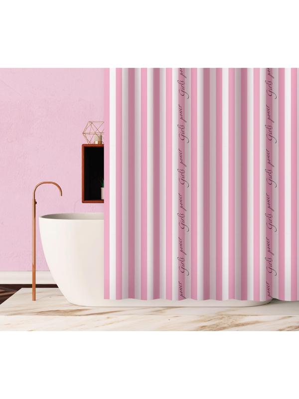 Шторка в ванную Girls power 180х180см