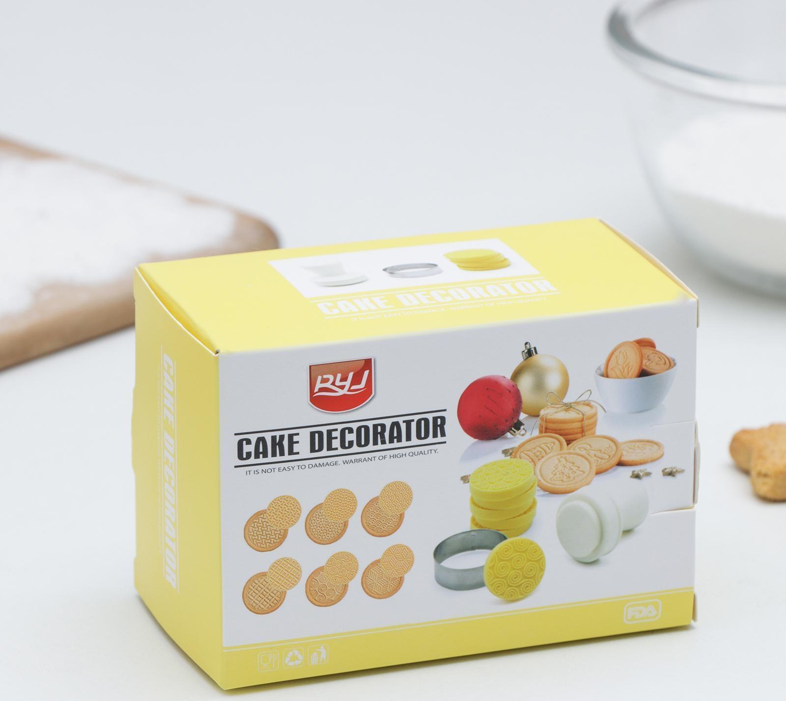 Набор для изготовления печенья «Фактура», 6 шт, цвет МИКС