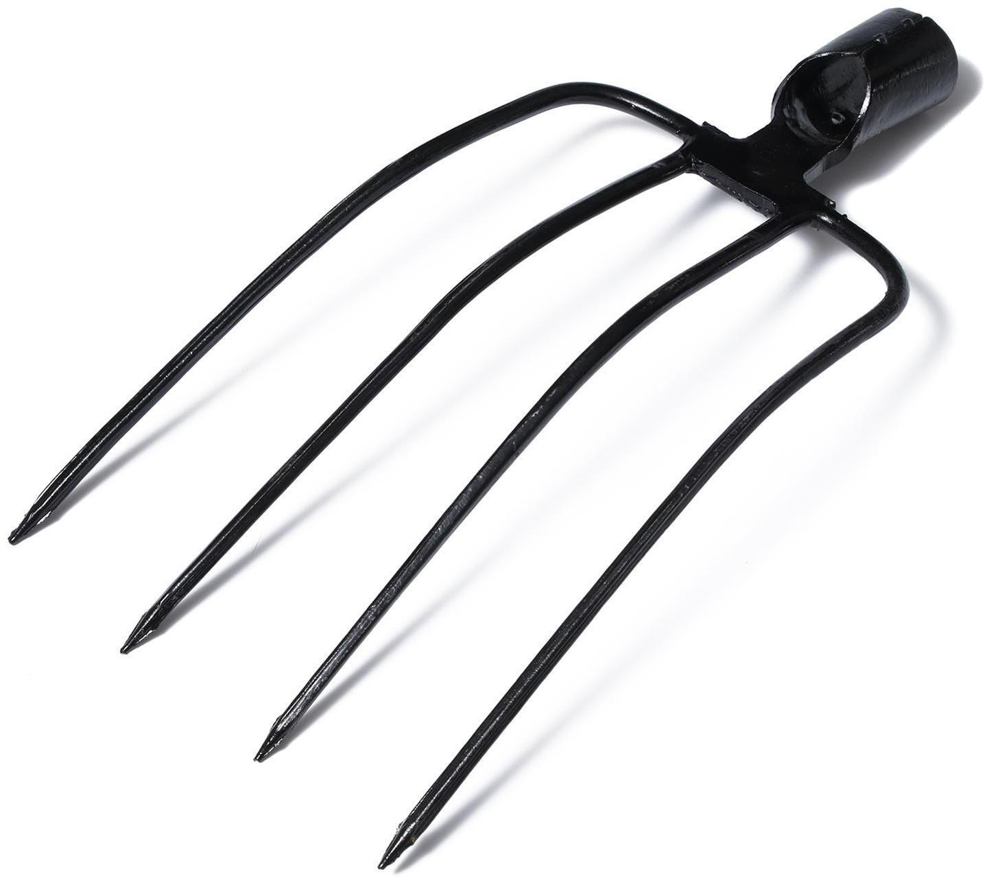 Вилы навозные, 4-рогие, тулейка 40 мм, без черенка