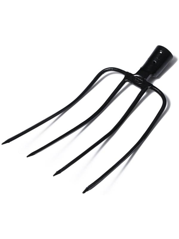 Вилы навозные, 4-рогие, тулейка 40 мм, без черенка