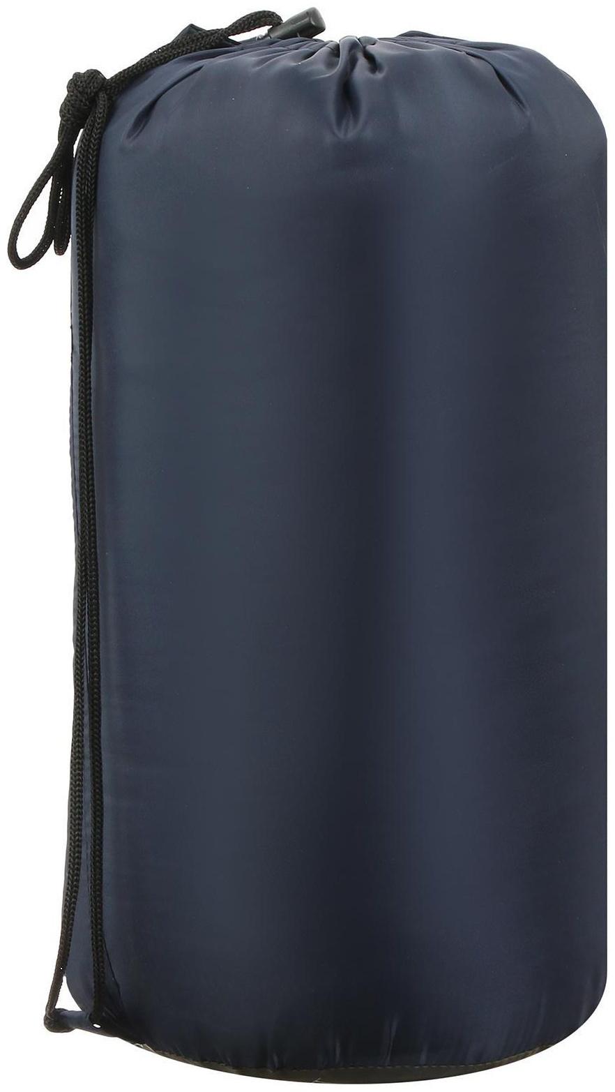 Спальник 2-слойный, одеяло 185 x 70 см, camping summer, таффета/таффета, +15°C