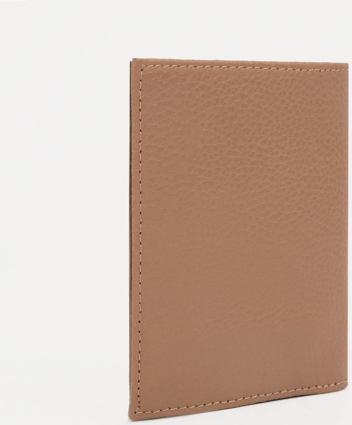 Кошелёк без застёжки, цвет бежевый