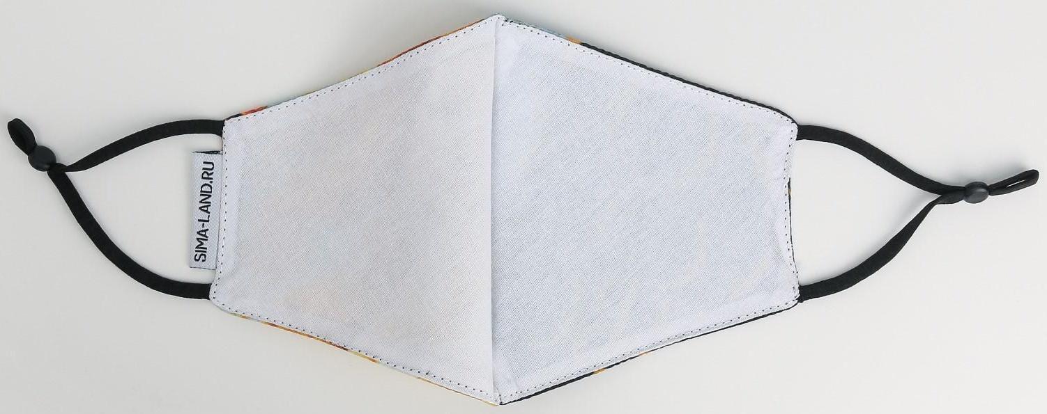 Маска тканевая с регулирующимися завязками, защитная «Искусство»