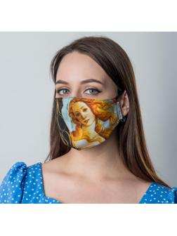 Маска тканевая с регулирующимися завязками, защитная «Искусство»